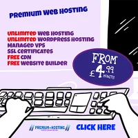 advert banner for premium-hosting.co.uk