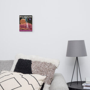 Space Cruise - Decorative Canvas