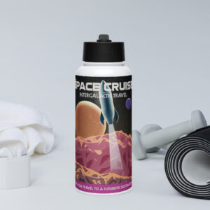 Space Cruise - Stainless steel water bottle