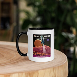 Space Cruise - Mug with Color Inside - RH