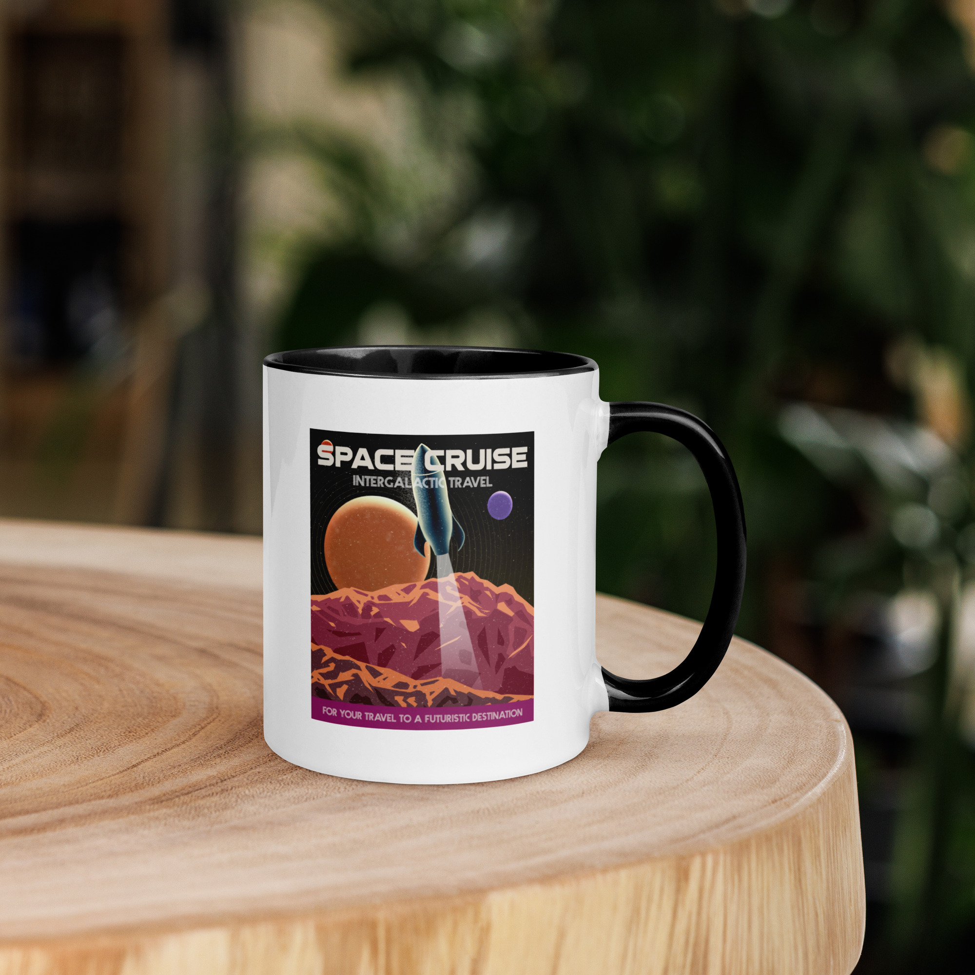 Space Cruise - Mug with Color Inside - LH